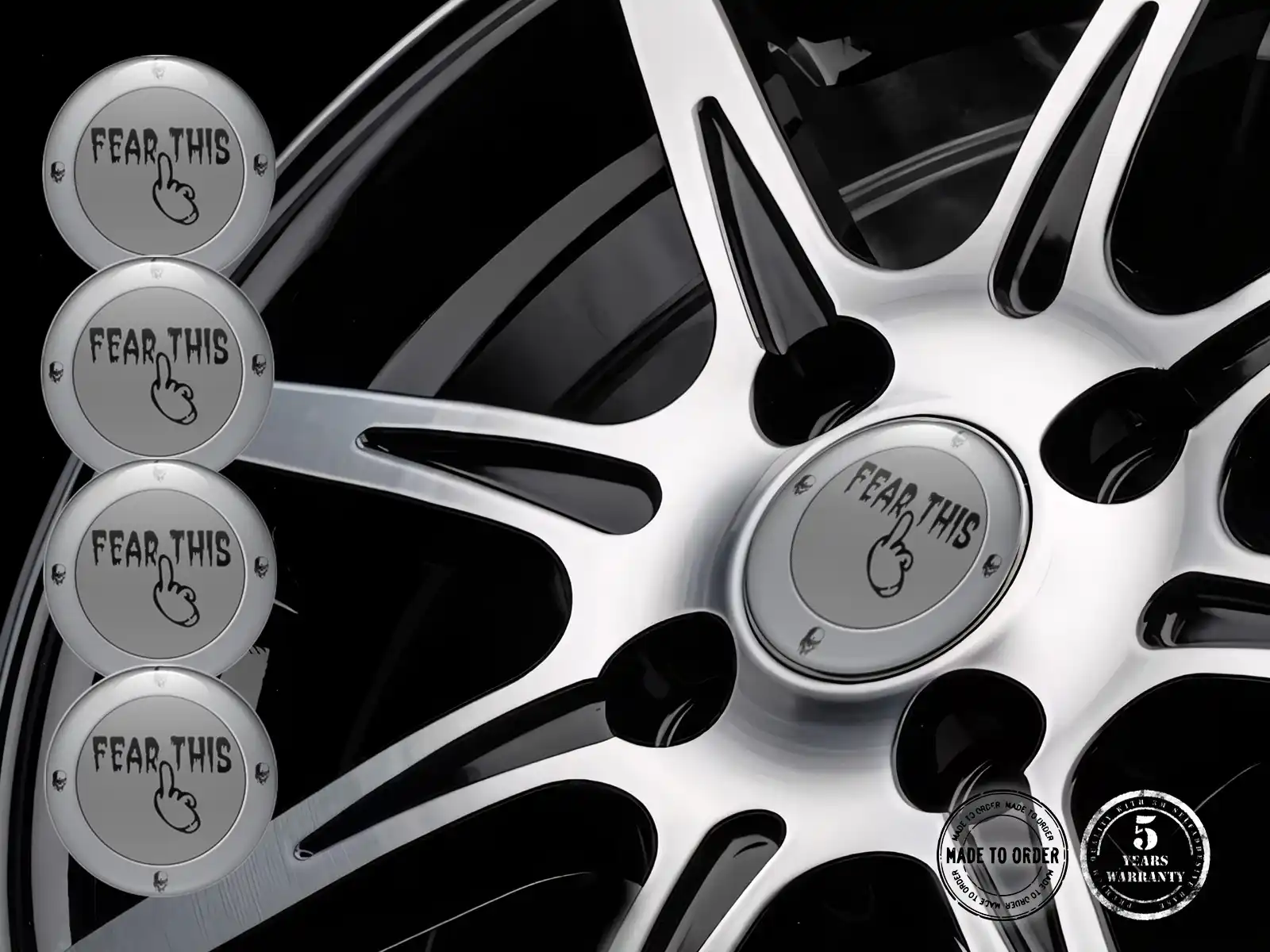 Wheel decal Premium Badge High-End Decals Sports Cars